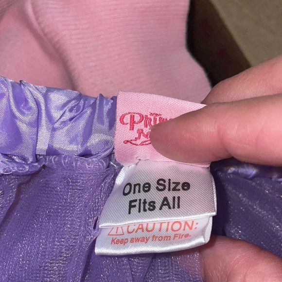 •PRINCESS EXPRESSIONS•TUTU “BIRTHDAY GIRL” SKIRT WITH COLORFUL POM-POM SIZE 4-6X - Picture 5 of 7